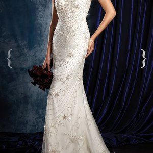 Alfred Angelo Sapphire Collection Wedding Dress